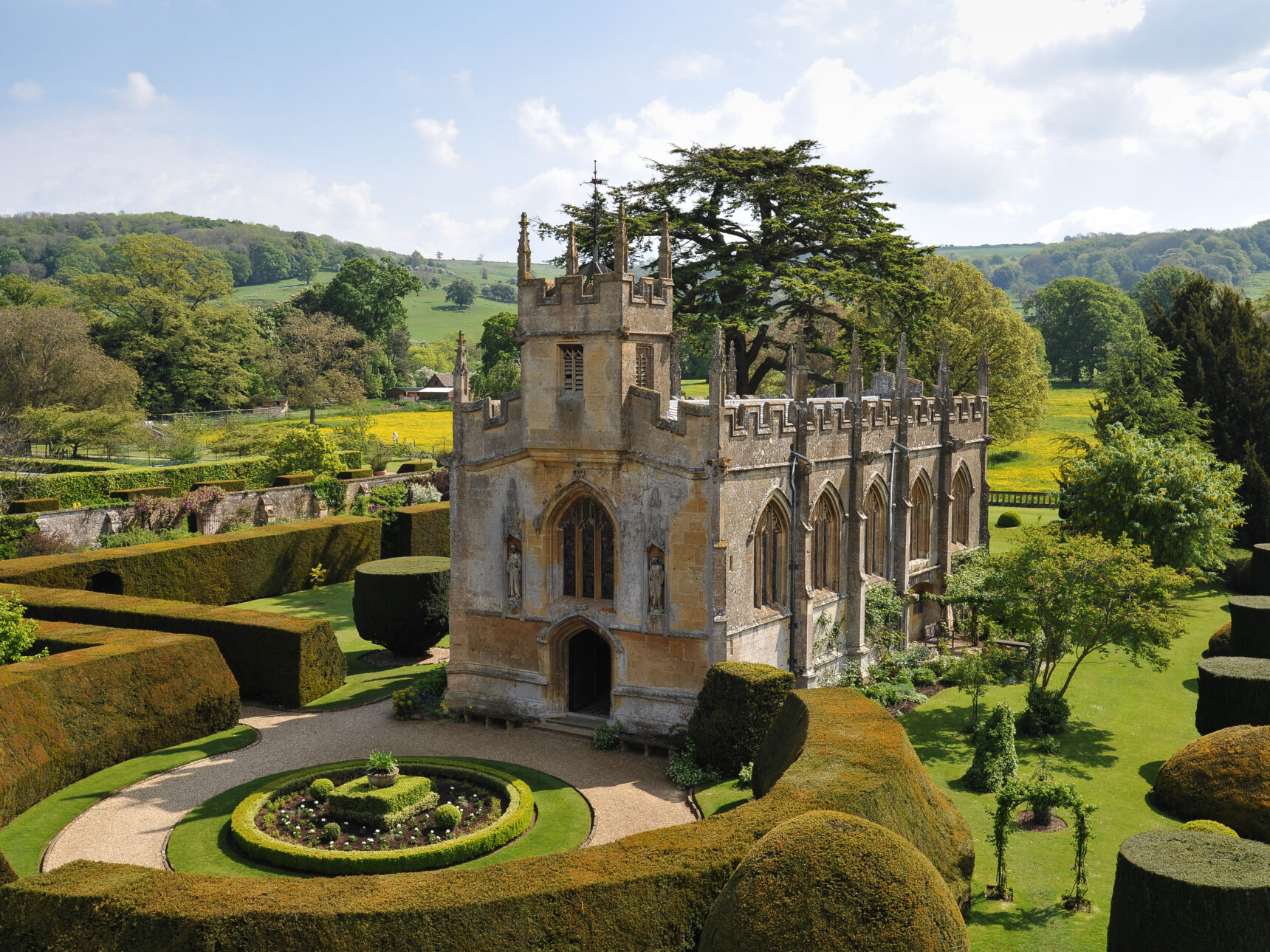 St Mary's Chapel within the castle gardens